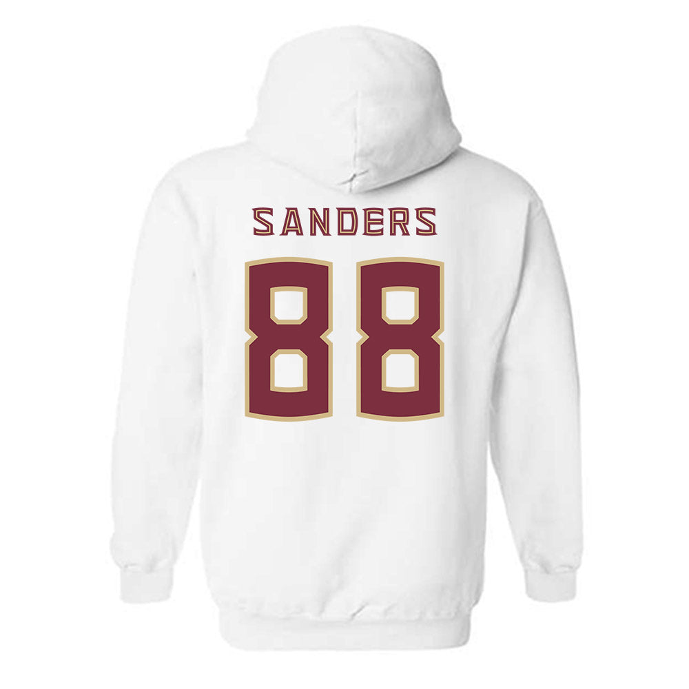 FSU - NCAA Football : Jordan Sanders - Replica Shersey Hooded Sweatshirt-1