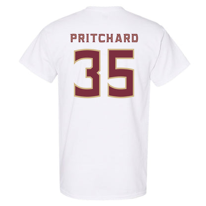 FSU - NCAA Football : Ethan Pritchard - Replica Shersey T-Shirt-1