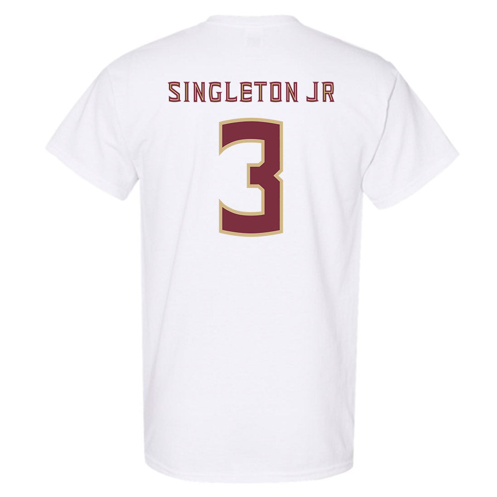 FSU - NCAA Football : Samuel Singleton Jr - Replica Shersey T-Shirt-1