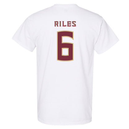 FSU - NCAA Football : Desirrio Riles - Replica Shersey T-Shirt-1