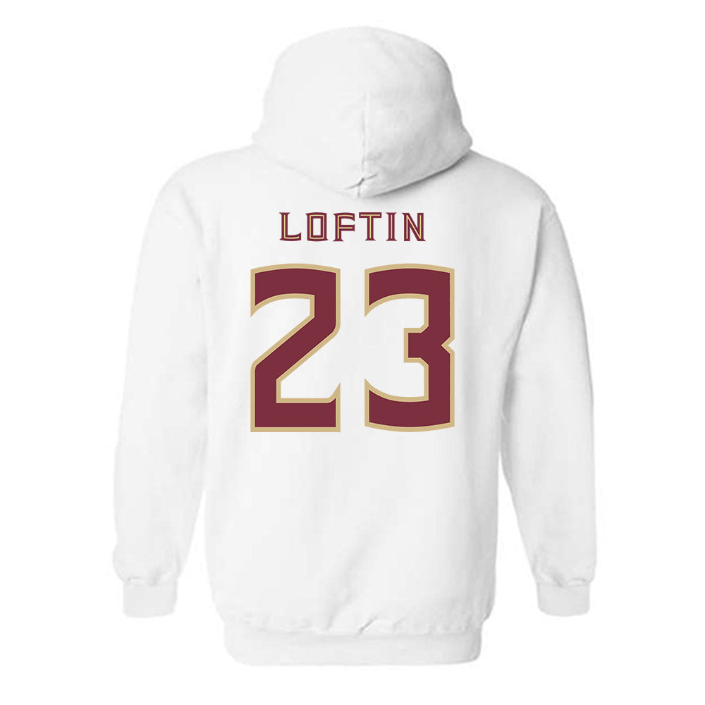 FSU - NCAA Football : Chase Loftin - Replica Shersey Hooded Sweatshirt-1