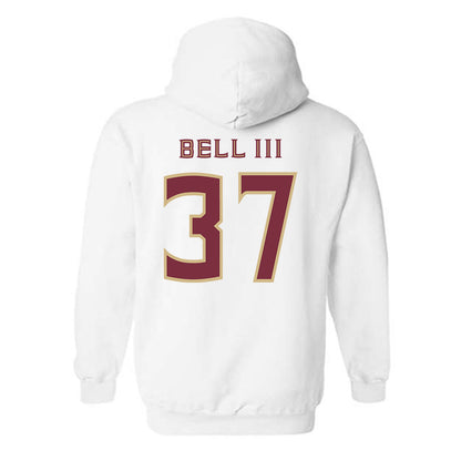 FSU - NCAA Football : Tre Bell III - Replica Shersey Hooded Sweatshirt-1