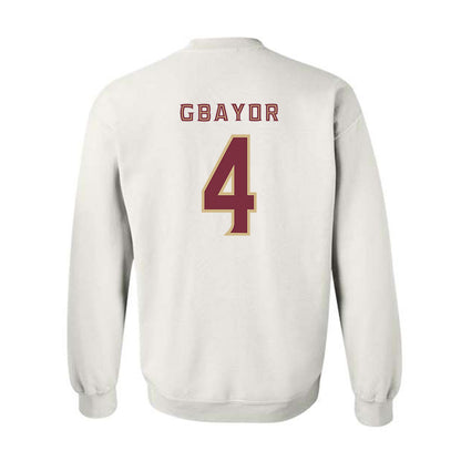 FSU - NCAA Football : Mikai Gbayor - Replica Shersey Crewneck Sweatshirt-1
