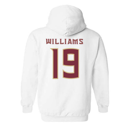 FSU - NCAA Football : Darryon Williams - Replica Shersey Hooded Sweatshirt-1