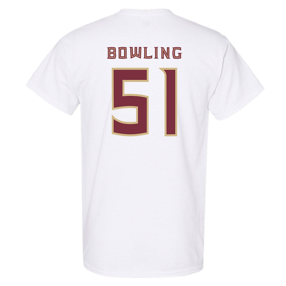 FSU - NCAA Football : Paul Bowling - Replica Shersey T-Shirt-1