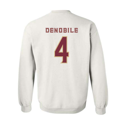 FSU - NCAA Football : Dean DeNobile - Replica Shersey Crewneck Sweatshirt-1