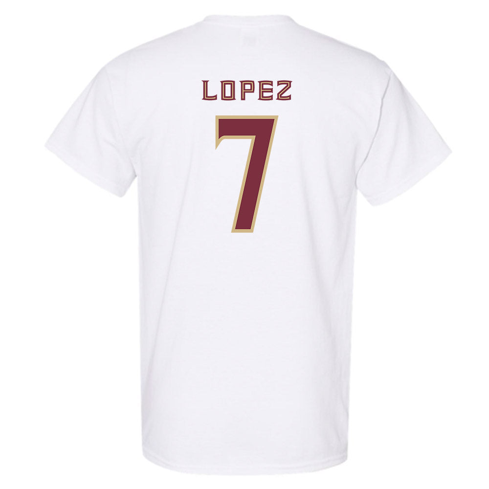 FSU - NCAA Football : Jasen Lopez - Replica Shersey T-Shirt-1