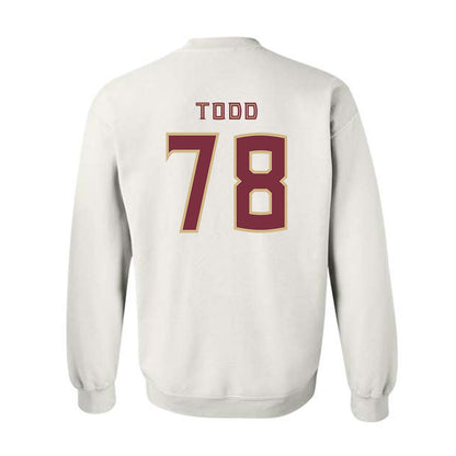 FSU - NCAA Football : Jayden Todd - Replica Shersey Crewneck Sweatshirt-1