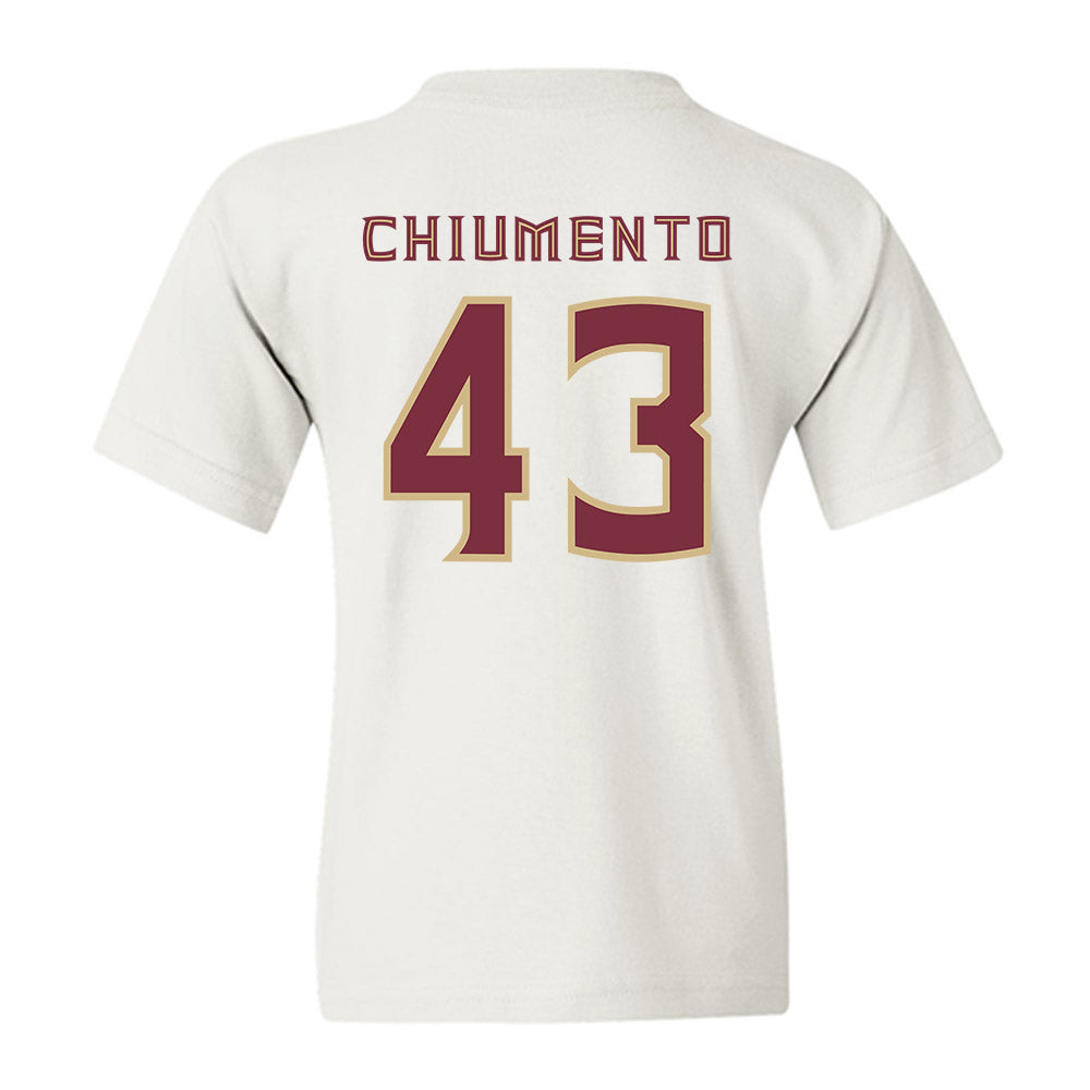 FSU - NCAA Football : Mac Chiumento - Replica Shersey Youth T-Shirt-1