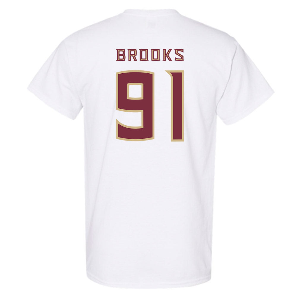 FSU - NCAA Football : Cam Brooks - Replica Shersey T-Shirt-1