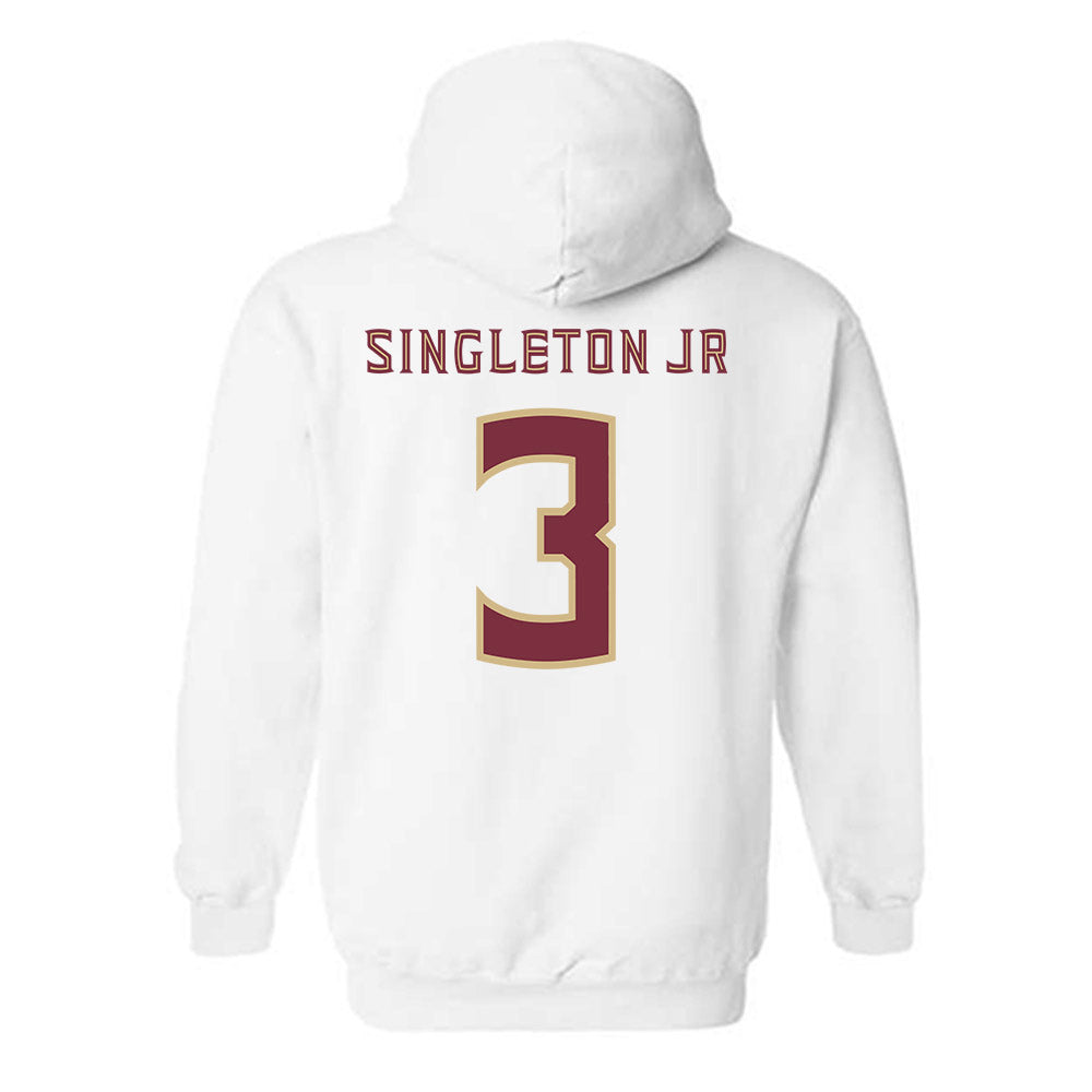 FSU - NCAA Football : Samuel Singleton Jr - Replica Shersey Hooded Sweatshirt-1