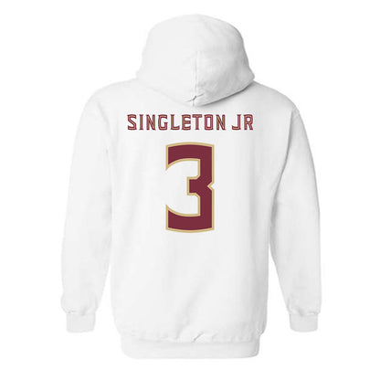 FSU - NCAA Football : Samuel Singleton Jr - Replica Shersey Hooded Sweatshirt-1