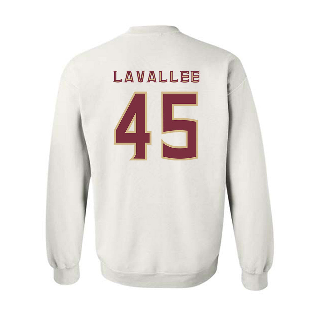 FSU - NCAA Football : Noah LaVallee - Replica Shersey Crewneck Sweatshirt-1