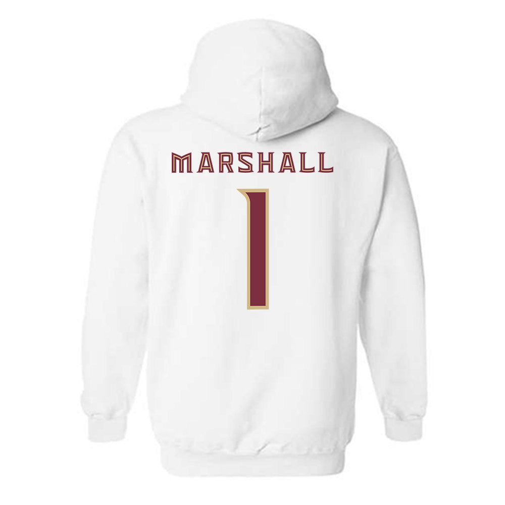 FSU - NCAA Football : Malachi Marshall - Replica Shersey Hooded Sweatshirt-1