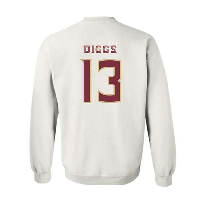 FSU - NCAA Football : Deamontae Diggs - Replica Shersey Crewneck Sweatshirt-1
