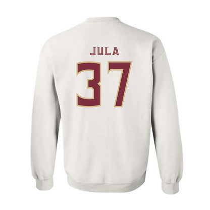 FSU - NCAA Football : Carter Jula - Replica Shersey Crewneck Sweatshirt-1