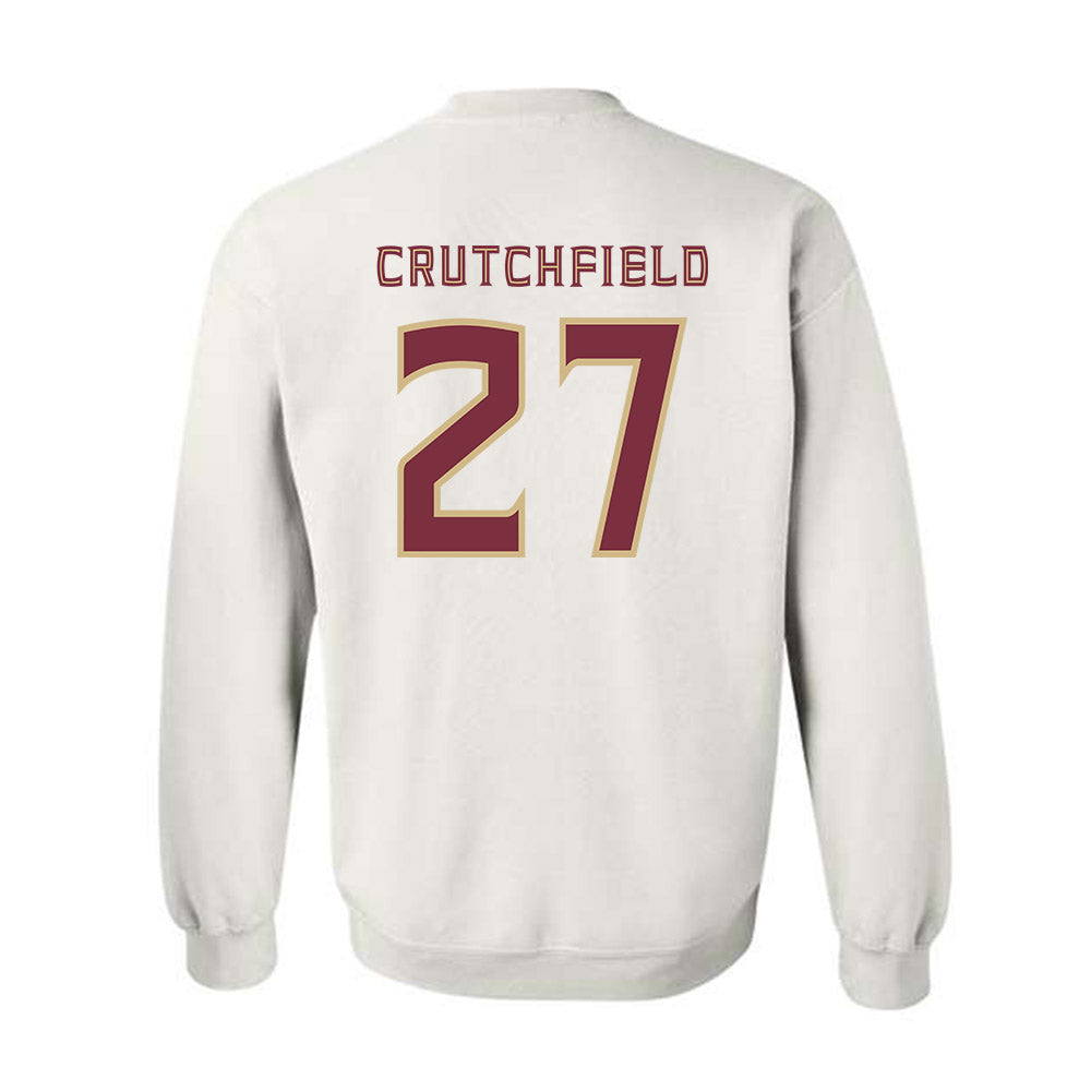 FSU - NCAA Football : Jordan Crutchfield - Replica Shersey Crewneck Sweatshirt-1