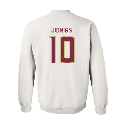 FSU - NCAA Football : Chris Jones - Replica Shersey Crewneck Sweatshirt-1