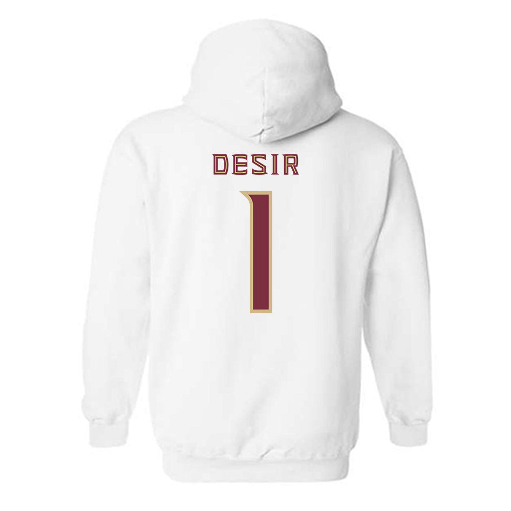 FSU - NCAA Football : Darryll Desir - Replica Shersey Hooded Sweatshirt-1