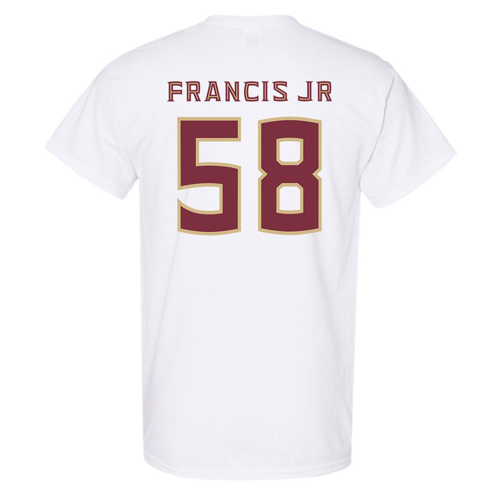 FSU - NCAA Football : Luke Francis Jr. - Replica Shersey T-Shirt-1