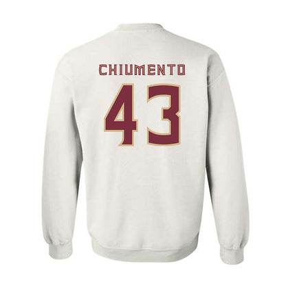 FSU - NCAA Football : Mac Chiumento - Replica Shersey Crewneck Sweatshirt-1