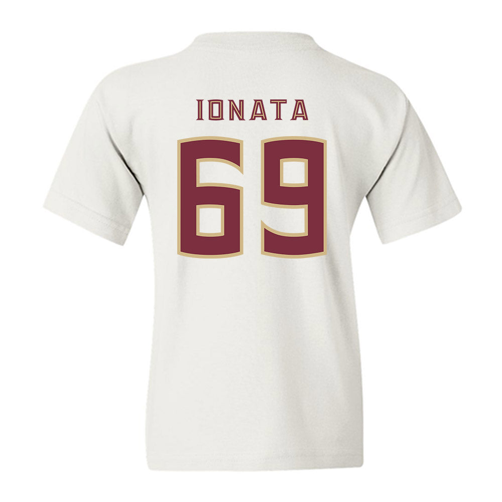 FSU - NCAA Football : Mike Ionata - Replica Shersey Youth T-Shirt-1