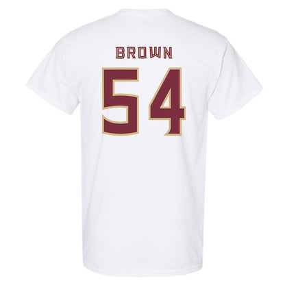 FSU - NCAA Football : Chastan Brown - Replica Shersey T-Shirt-1