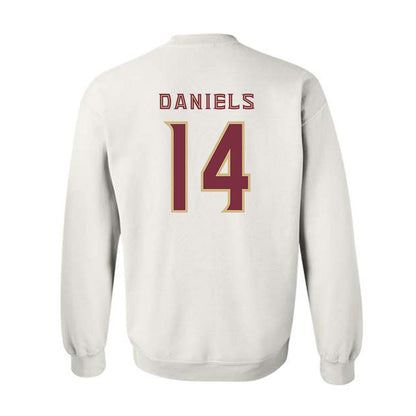 FSU - NCAA Football : Ashton Daniels - Replica Shersey Crewneck Sweatshirt-1