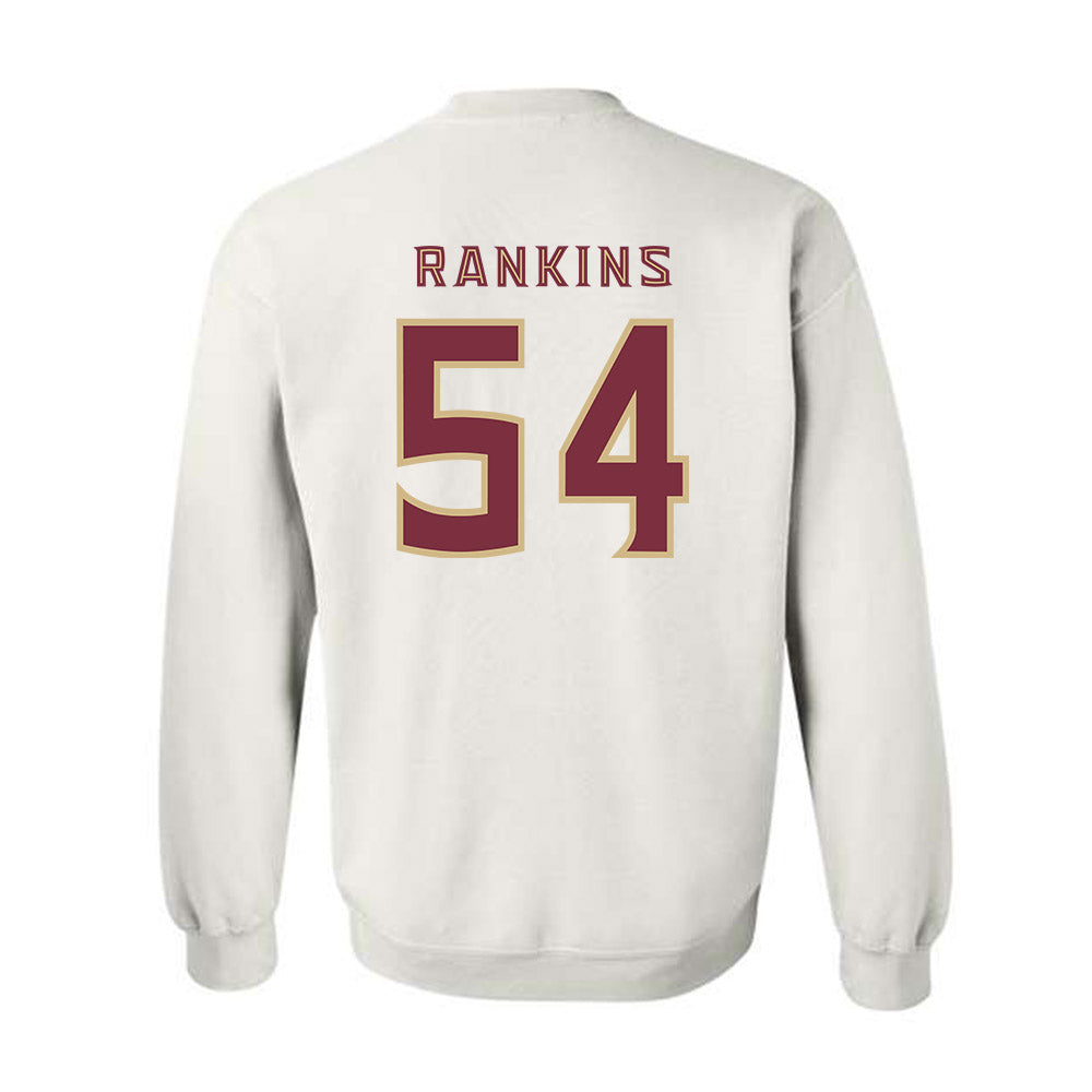 FSU - NCAA Football : Earnest Rankins - Replica Shersey Crewneck Sweatshirt-1