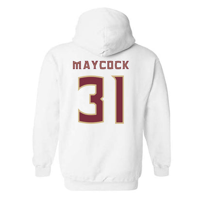 FSU - NCAA Football : Karon Maycock - Replica Shersey Hooded Sweatshirt-1
