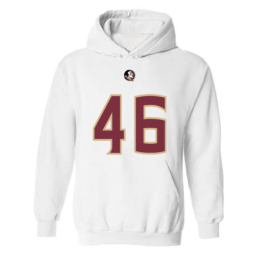 FSU - NCAA Football : Chris Carbin - Replica Shersey Hooded Sweatshirt-0