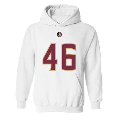 FSU - NCAA Football : Chris Carbin - Replica Shersey Hooded Sweatshirt-0