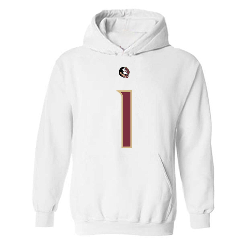 FSU - NCAA Football : Darryll Desir - Replica Shersey Hooded Sweatshirt-0