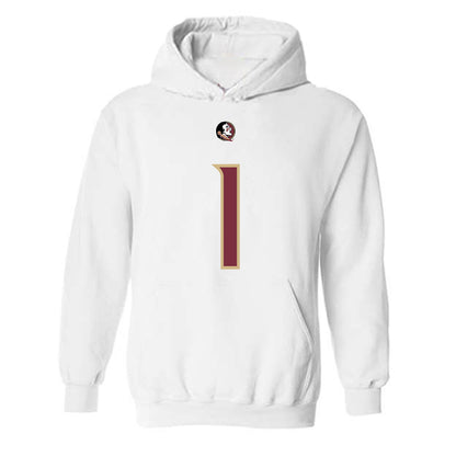 FSU - NCAA Football : Darryll Desir - Replica Shersey Hooded Sweatshirt-0