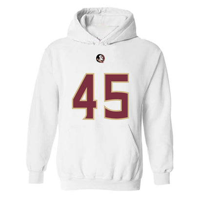FSU - NCAA Football : Noah LaVallee - Replica Shersey Hooded Sweatshirt-0