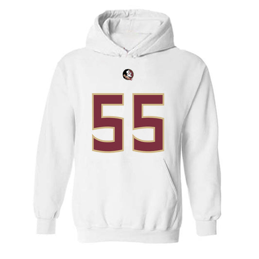 FSU - NCAA Football : Bradyn Joiner - Replica Shersey Hooded Sweatshirt-0
