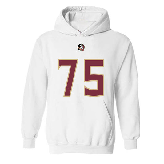 FSU - NCAA Football : Sean Poret - Replica Shersey Hooded Sweatshirt-0