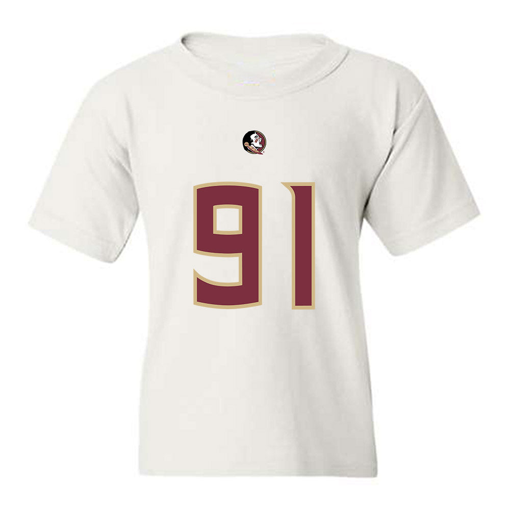 FSU - NCAA Football : Cam Brooks - Replica Shersey Youth T-Shirt-0