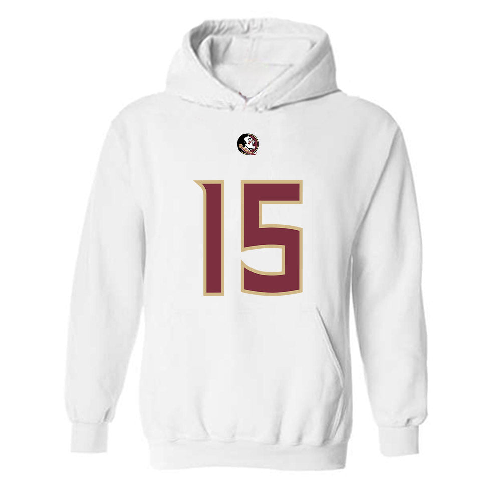 FSU - NCAA Football : Jayvan Boggs - Replica Shersey Hooded Sweatshirt-0