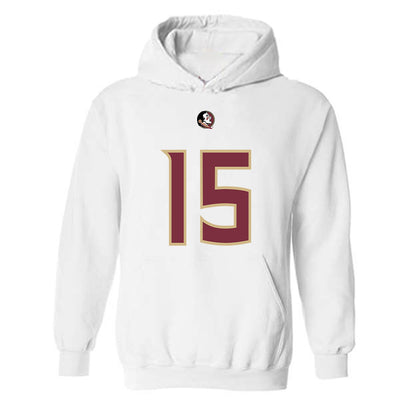 FSU - NCAA Football : Jayvan Boggs - Replica Shersey Hooded Sweatshirt-0
