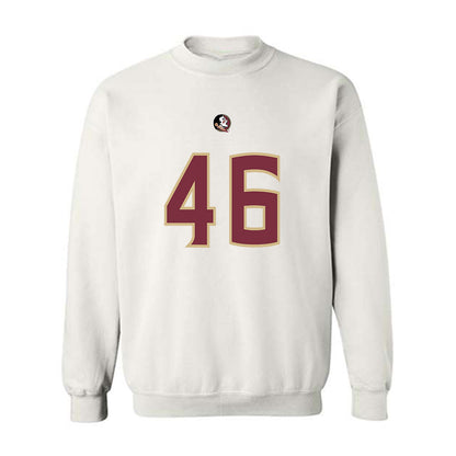 FSU - NCAA Football : Chris Carbin - Replica Shersey Crewneck Sweatshirt-0