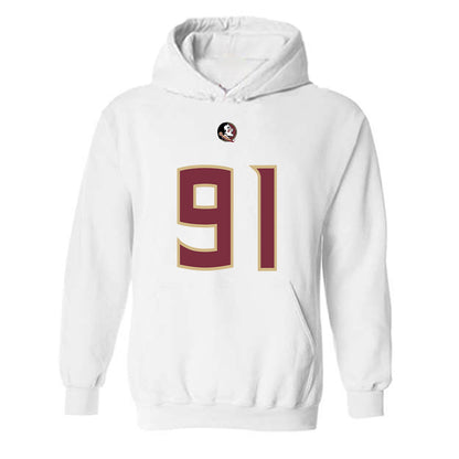 FSU - NCAA Football : Cam Brooks - Replica Shersey Hooded Sweatshirt-0