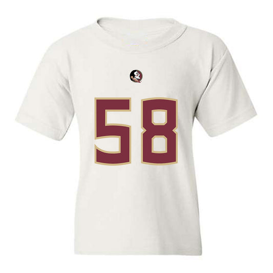 FSU - NCAA Football : Luke Francis Jr - Replica Shersey Youth T-Shirt-0