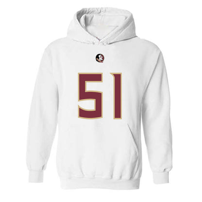FSU - NCAA Football : Paul Bowling - Replica Shersey Hooded Sweatshirt-0
