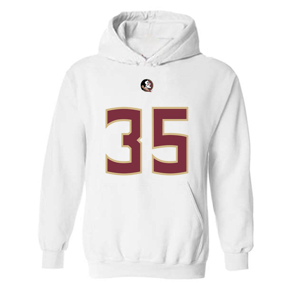 FSU - NCAA Football : Ethan Pritchard - Replica Shersey Hooded Sweatshirt-0