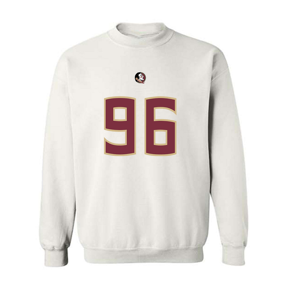 FSU - NCAA Football : Daniel Hughes - Replica Shersey Crewneck Sweatshirt-0