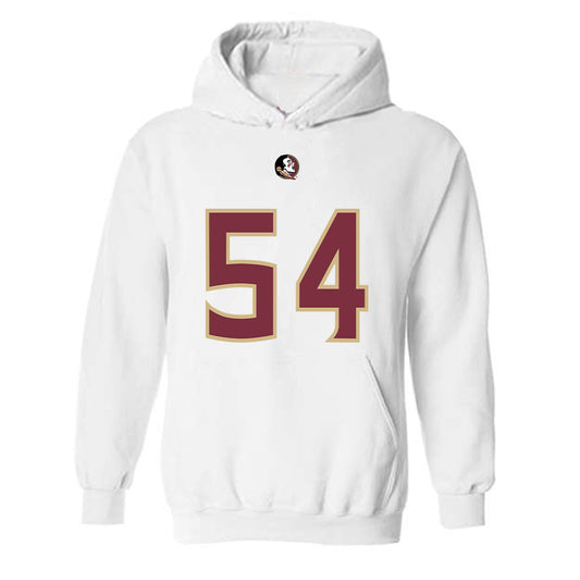 FSU - NCAA Football : Chastan Brown - Replica Shersey Hooded Sweatshirt-0