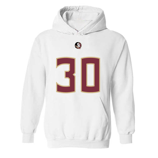 FSU - NCAA Football : Izayia Williams - Replica Shersey Hooded Sweatshirt-0