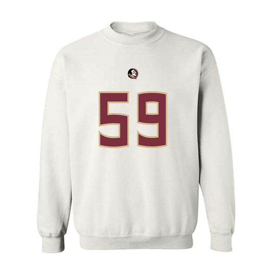 FSU - NCAA Football : Steven Moore - Replica Shersey Crewneck Sweatshirt-0