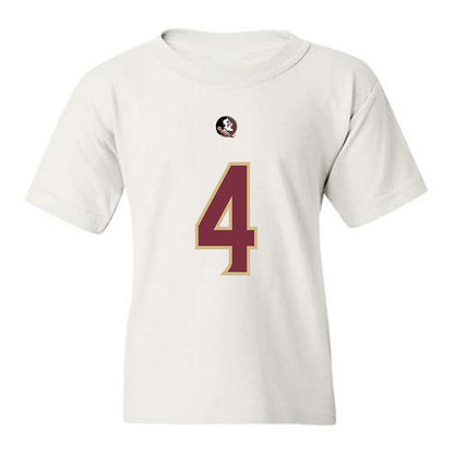 FSU - NCAA Football : Dean DeNobile - Replica Shersey Youth T-Shirt-0